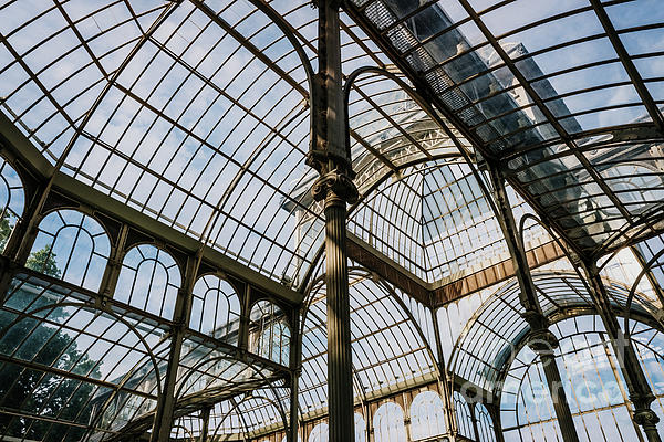Interior of the Crystal Palace in Madrid, a must for tourists. by Joaquin Corbalan Interior of the Crystal Palace in Madrid, a must for tourists. by Joaquin Corbalan